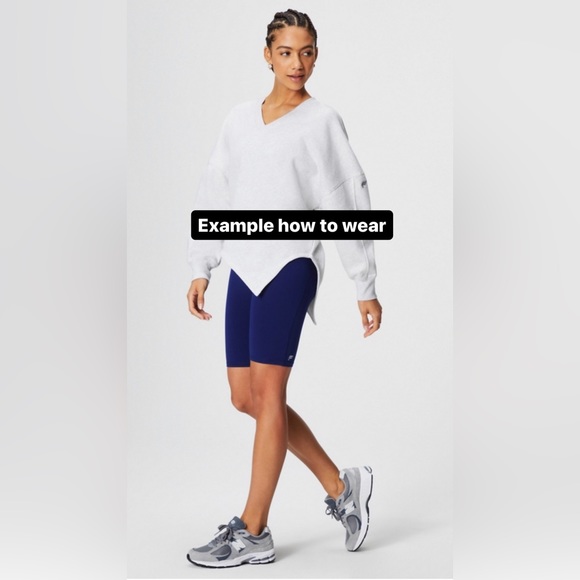 Fabletics Fleece Assymetrical Pullover - Picture 8 of 8